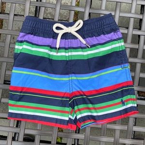 Polo Ralph Lauren Colorful Striped Bathing Suit Size 18M